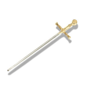 Masonic Sword Lapel Pin