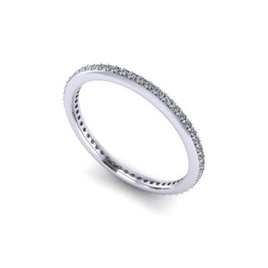 Thin Diamond Eternity Ring