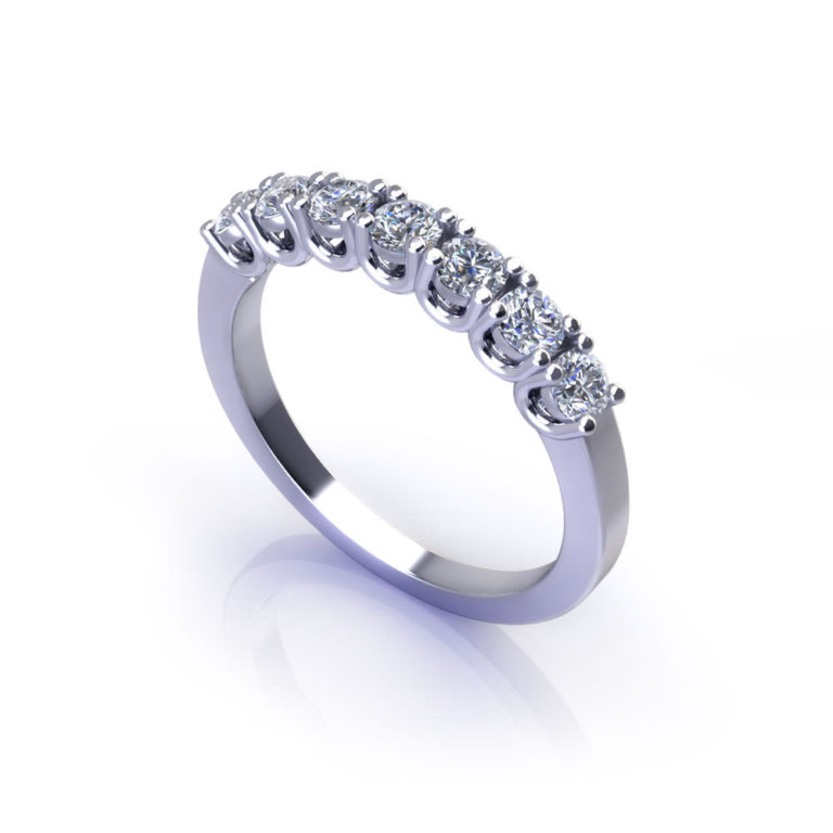 Trellis Diamond Wedding Ring - Jewelry Designs