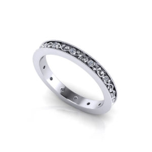 Vintage Diamond Wedding Ring