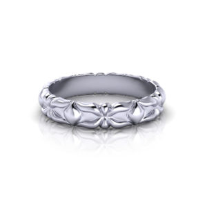 Sculpted Wedding Ring