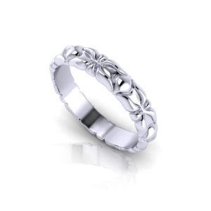 Sculpted Wedding Ring