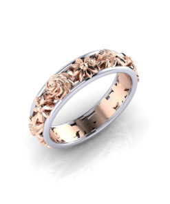 Ladies Floral Wedding Ring | Jewelry Designs