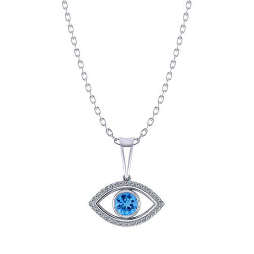 Diamond Evil Eye - Jewelry Designs