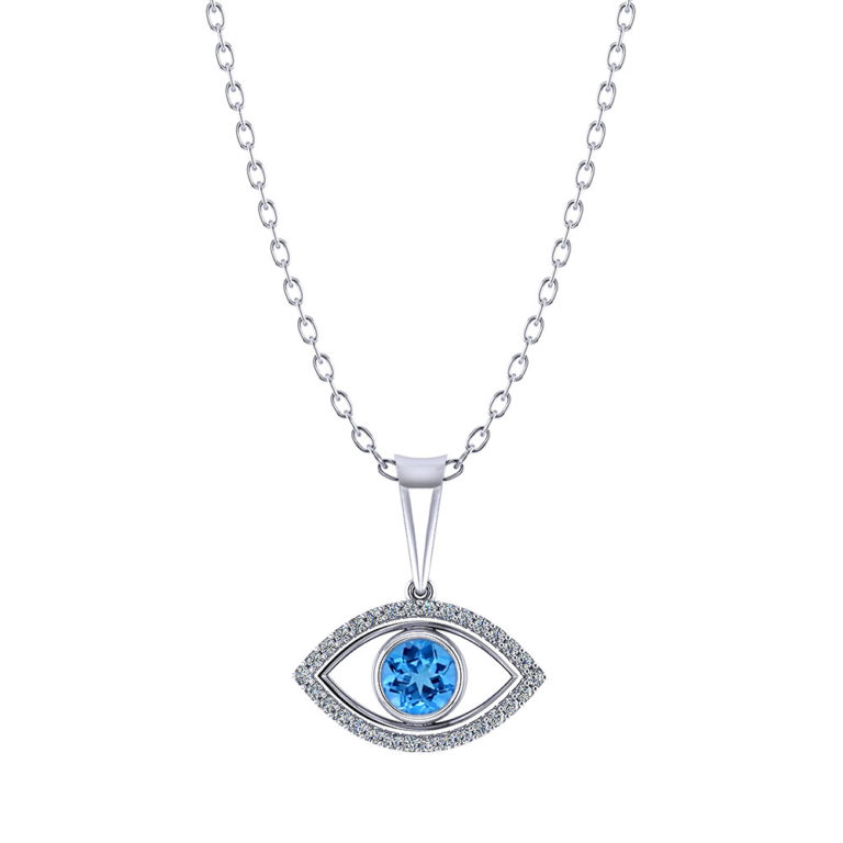 Diamond Evil Eye Jewelry Designs