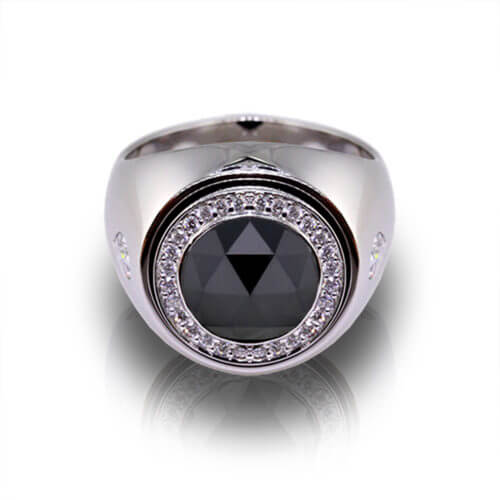 Black Diamond Men's Ring