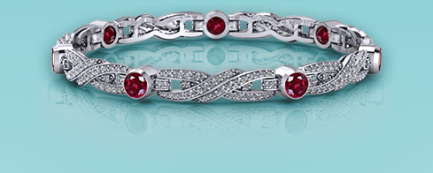 Ruby Bracelets