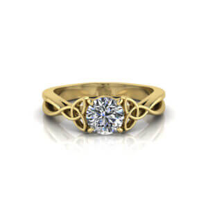 Celtic Knot Engagement Ring