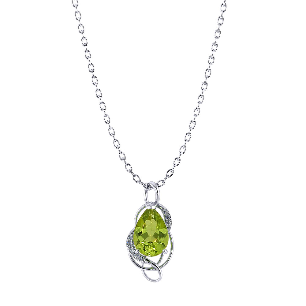 Peridot Necklace For Men