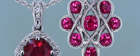 Ruby Necklaces