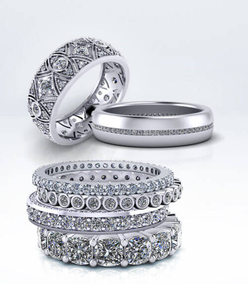 Eternity Wedding Rings Jewelry Designs Product