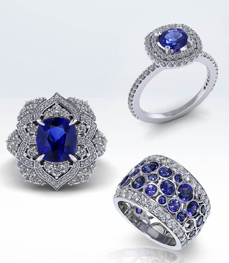 Sapphire Rings - Jewelry Designs - Product