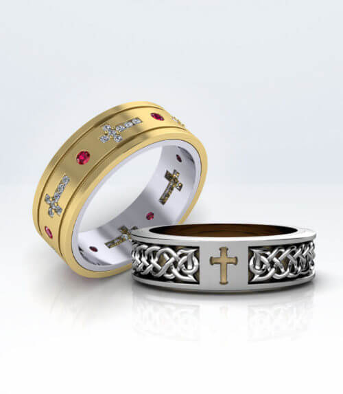 Christian Wedding Rings - Jewelry Designs - Product