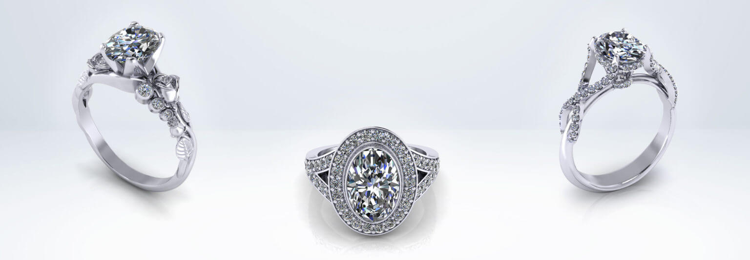 Oval Engagement Rings - Jewelry Designs - Product