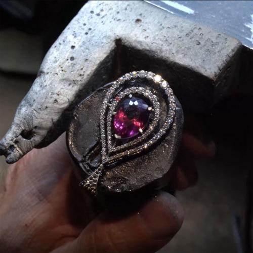 Pink-Tourmaline-Earring-and-Pendant-Set IG