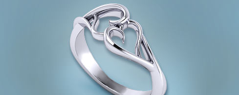 Heart Rings