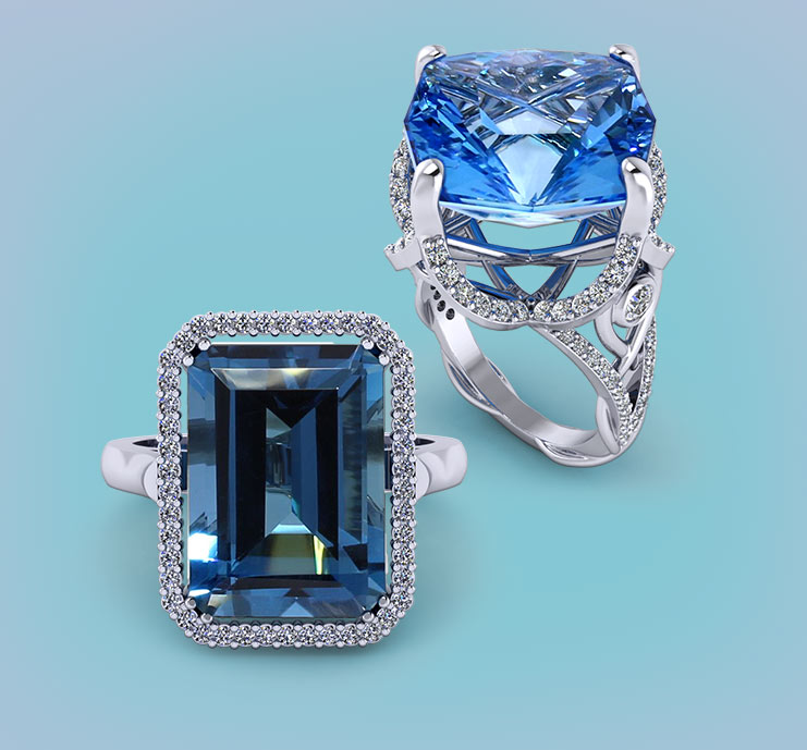 Browse Topaz Rings