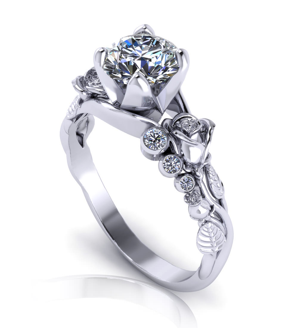 unique engagement rings UERLP 1